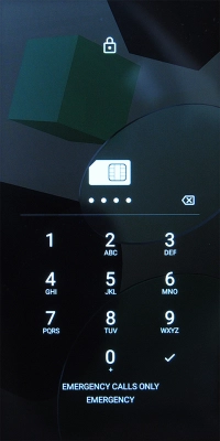 If you're asked to key in your PIN, do so and press the confirm icon.