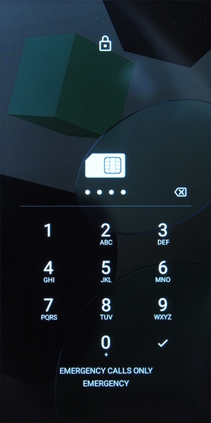 If you're asked to key in your PIN, do so and press the confirm icon.