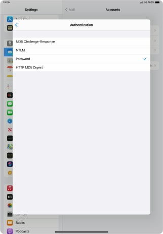 Press Password.