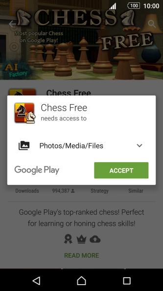 Press ACCEPT.