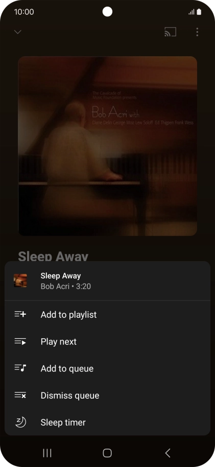 Press the add icon.