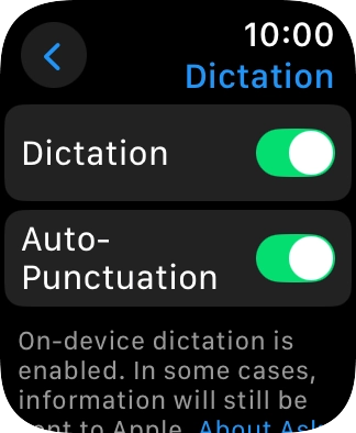 Press the Digital Crown several times to return to standby mode.