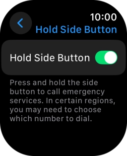 Press the indicator next to Press the indicator next to