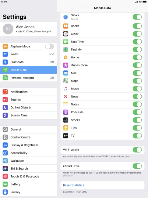 Press the indicator next to Press the indicator next to