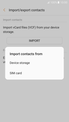 Press SIM card.