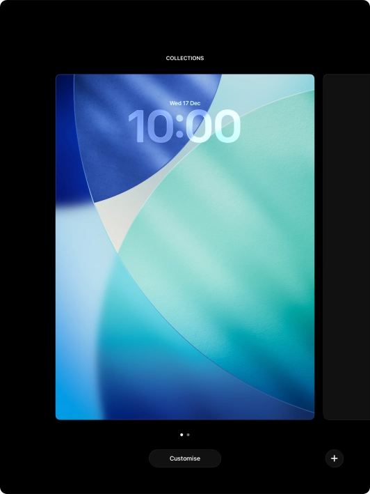 Press the add icon.