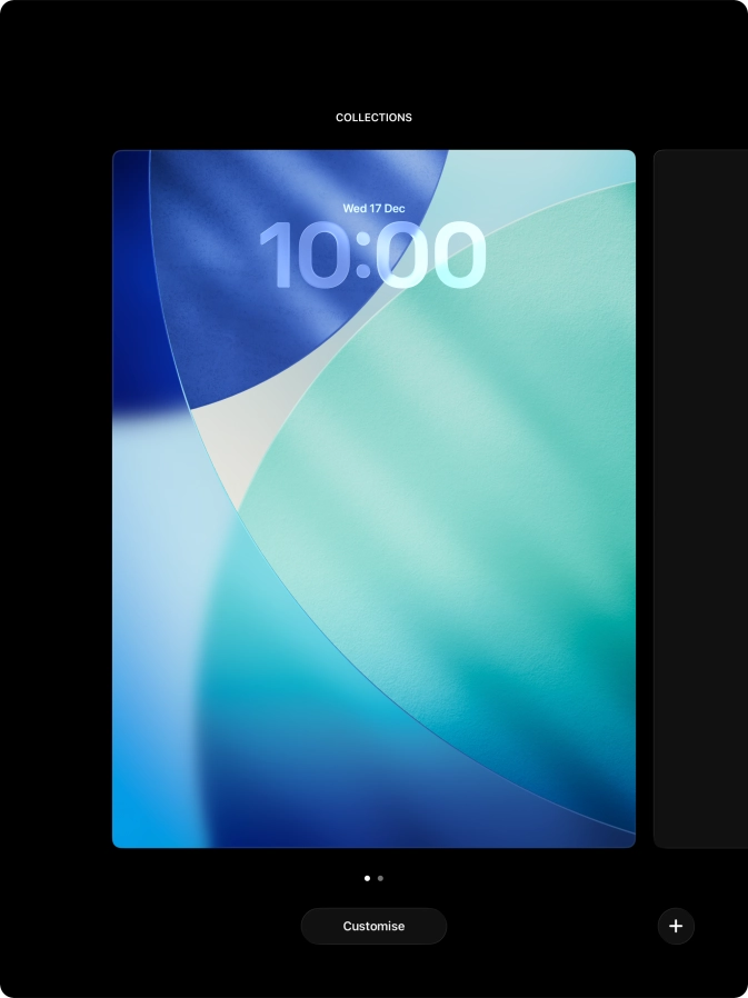 Press the add icon.