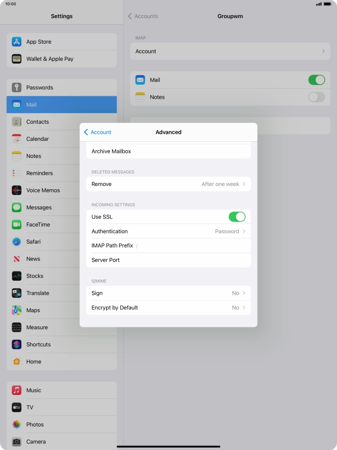 Press the indicator next to Press the indicator next to