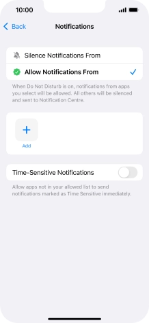 Press the indicator next to Press the indicator next to