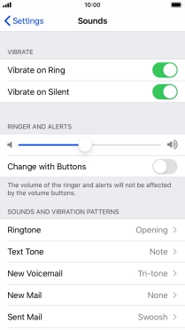Press Ringtone.