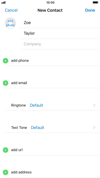 Press add phone. Press add phone.