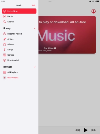 Press New Playlist.