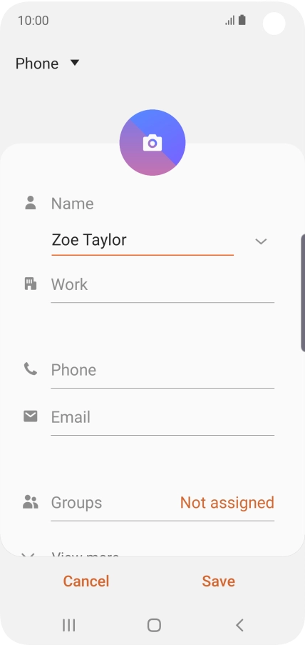 Press Phone and key in the required phone number. Press Phone and key in the required phone number.
