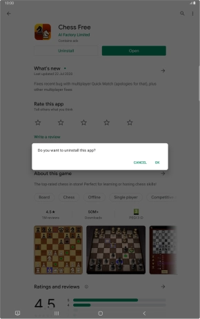 Press OK. Press OK.