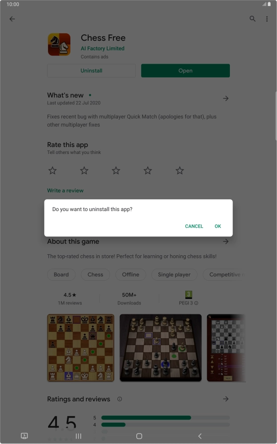 Press OK. Press OK.