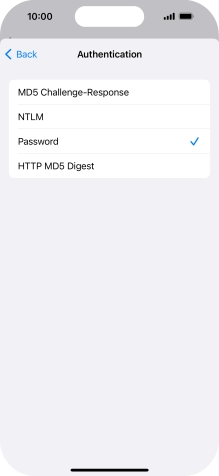 Press Password.