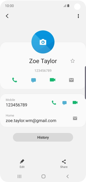 Press the call icon next to the required number. Press the call icon next to the required number.