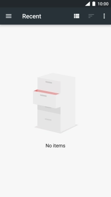 Slide your finger right starting from the left side of the screen. Slide your finger right starting from the left side of the screen.