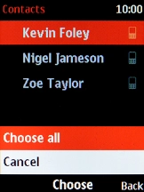 Select Choose all.