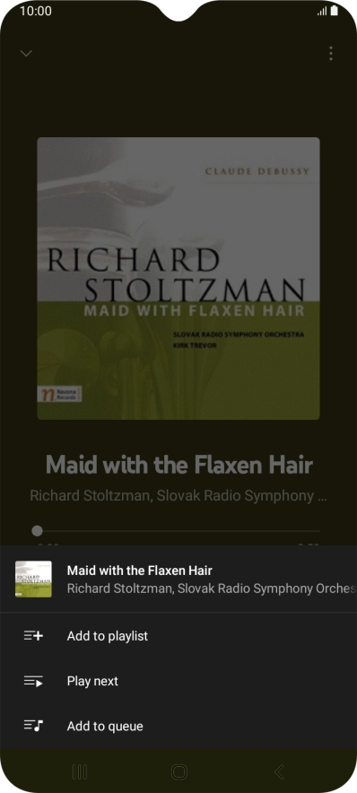 Press Add to playlist. Press Add to playlist.