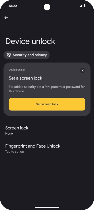 Slide your finger upwards starting from the bottom of the screen to return to the home screen.