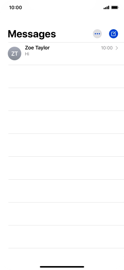 Press the new message icon.