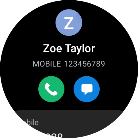Press the call icon. Press the call icon.