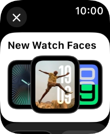 Turn the Digital Crown to see the different watch faces. Turn the Digital Crown to see the different watch faces.