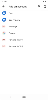 Press Google. Press Google.