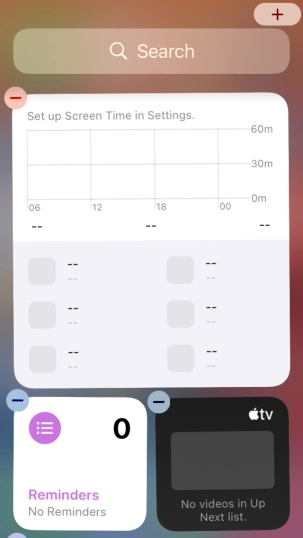 Press the add icon.