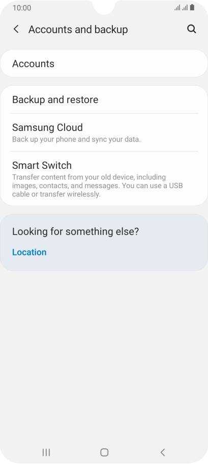 Press Smart Switch.