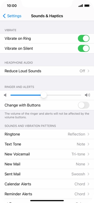 Press Ringtone.