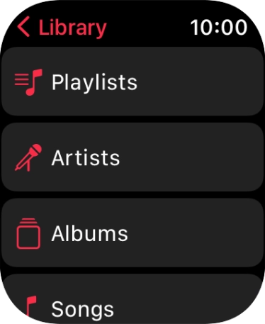 Press Playlists.