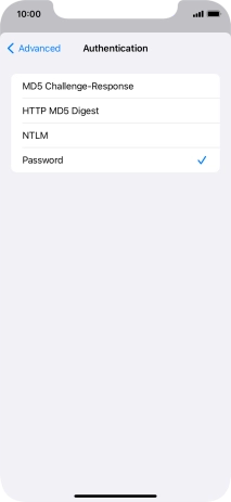 Press Password.