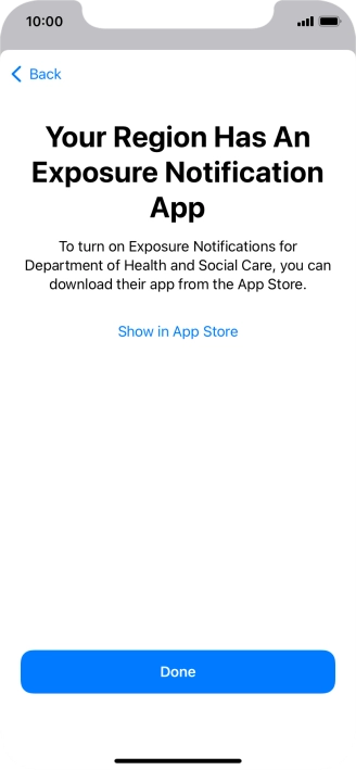Press Show in App Store and follow the instructions on the screen to download and install the app.