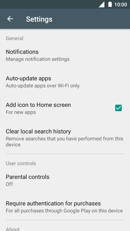 Press Auto-update apps.