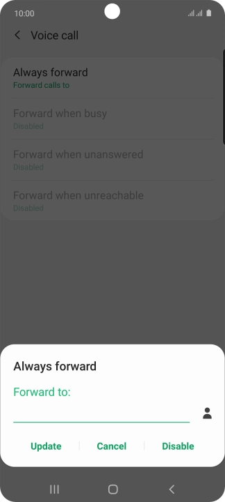 Press Disable. Press Disable.
