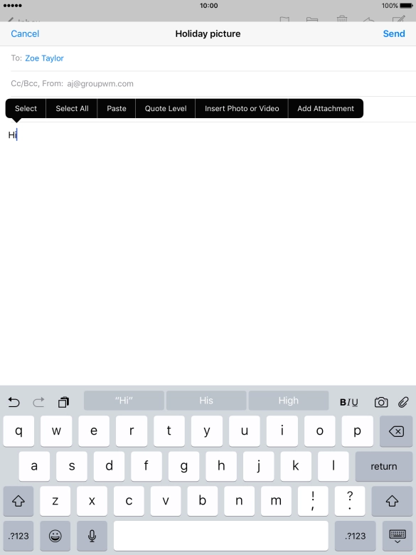 Press Add Attachment and follow the instructions on the screen to attach a document. Press Add Attachment and follow the instructions on the screen to attach a document.