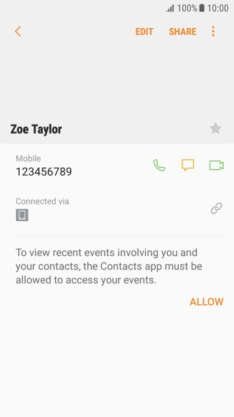 Press the Home key to return to the home screen. Press the Home key to return to the home screen.