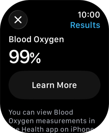 Your result is displayed on the screen.