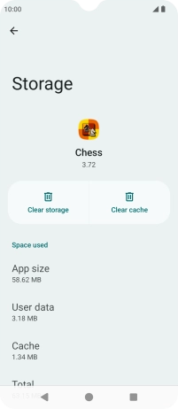 Press Clear cache. Press Clear cache.