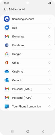 Press Google.