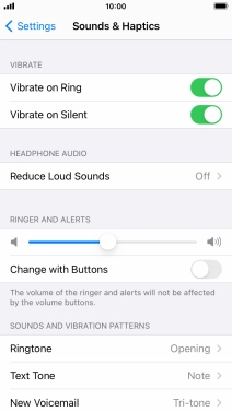 Press Ringtone.