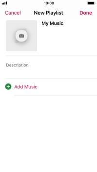 Press Add Music.