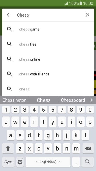 Key in the name or subject of the required app and press the search icon. Key in the name or subject of the required app and press the search icon.