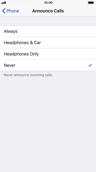 Press Always to turn on the function when silent mode is turned off.