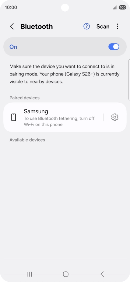 Press the Home key to return to the home screen. Press the Home key to return to the home screen.