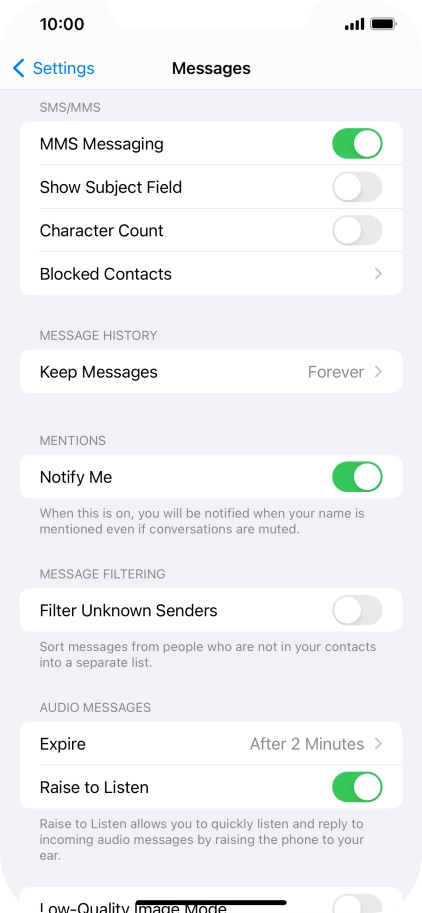 Slide your finger upwards starting from the bottom of the screen to return to the home screen.