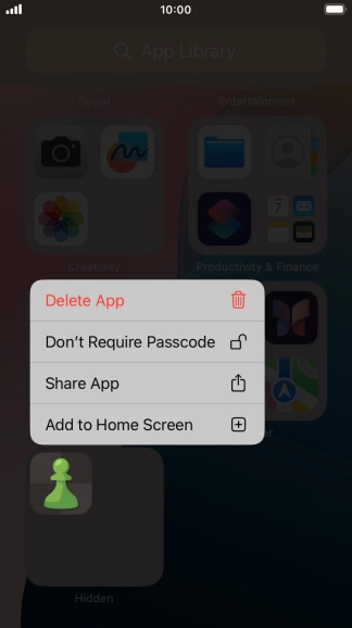 Press Don't Require Passcode. Press Don't Require Passcode.