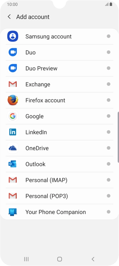 Press Personal (IMAP).